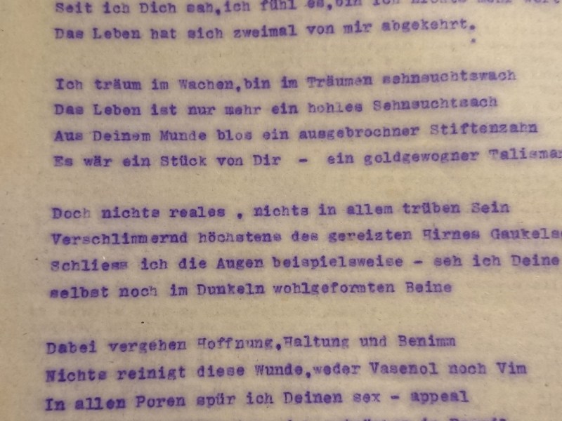 Zustand (mit sex – appeal)