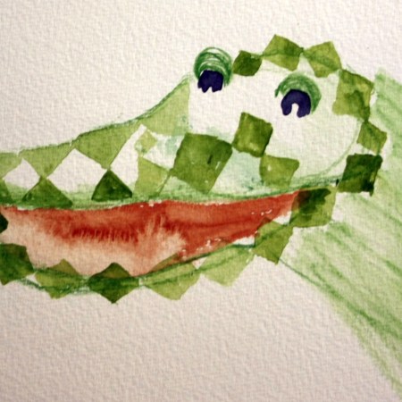 Bilder zum Buch – das Krokodil