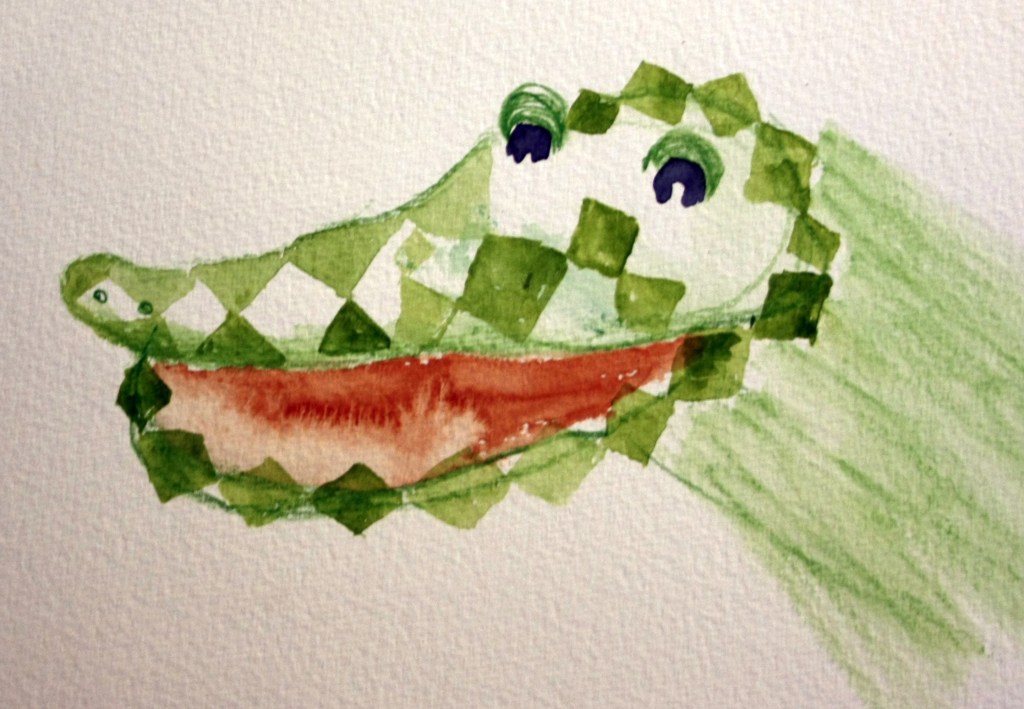 Bilder zum Buch – das Krokodil